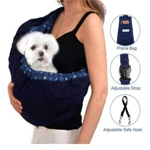 Pet Sling Carrier, OrgMemory Adjustable Dog Sling